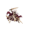 The dual-sword knight performs one powerful full-body com...