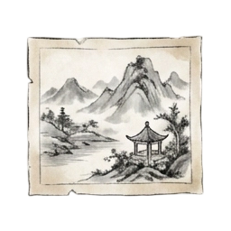 仅一根赤金神铁棍，独自横置，画面中只此一件兵器。棍身乌黑如墨铁表面流转金色星纹（如夜空星河流转），两头各有一个纯金...