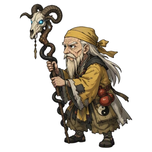 三国，年迈的黄巾妖术师，向左看