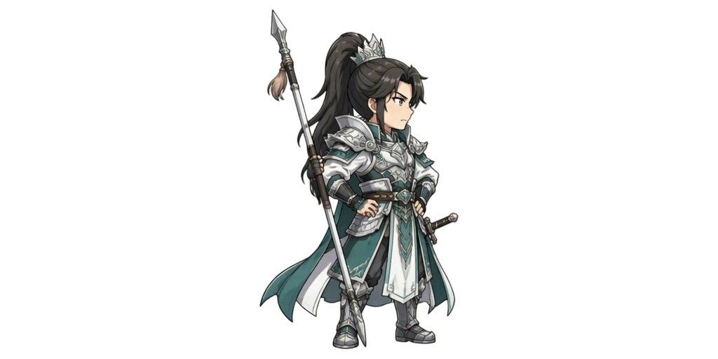 三国，赵云，向右看