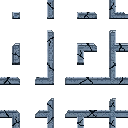 Keep exact 128x128 4x4 tile atlas, every geometry edge an...