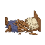 One EXACT 64x64 transparent pixel art sprite. Correct thi...