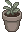 Keep this exact 24x32 pixel plant shape and composition....