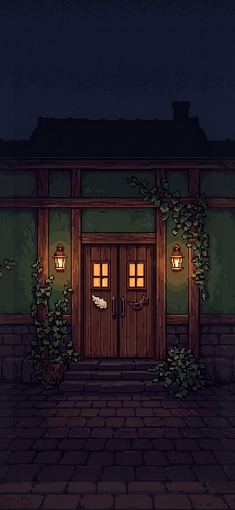 Extend the existing pixel artwork into all transparent ma...