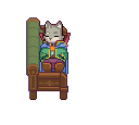 Start from EXACT edited closed-eye resting pose. Wolf ope...