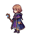 RPG Maker style pixel character sample