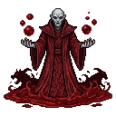 two Chinese myth final bosses: massive dark wind demon ki...