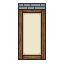 Eight separate pixel sprites of low roofless CUTAWAY wall...