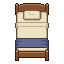 Eight individual game sprites, Beijing hutong commoner ho...