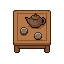 Eight individual game sprites, Beijing hutong commoner ho...