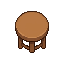 Eight individual game sprites, Beijing hutong commoner ho...