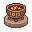 A coherent pack of fifteen low round copper charcoal braz...
