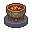 A coherent pack of fifteen low round copper charcoal braz...