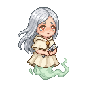 A cute baby monster for kindergarten game: 报丧女妖幼体 Banshee...