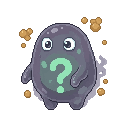 A cute baby monster for kindergarten game: 博格特 Boggart. 无...