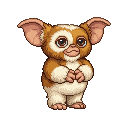A cute baby monster for kindergarten game: 葛雷姆林 Gremlin....