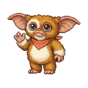 A cute baby monster for kindergarten game: 葛雷姆林 Gremlin....