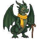 An adult monster parent picking up kid from kindergarten:...
