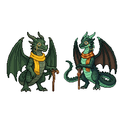 An adult monster parent picking up kid from kindergarten:...