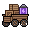 Exactly FIFTEEN DISTINCT crisp 32-pixel sprites for a dar...