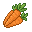 Create a cohesive set of 15 small pixel icons. Use the cl...