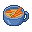 Create a cohesive set of 15 small pixel icons. Use the cl...