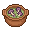Create a cohesive set of 15 small pixel icons. Use the cl...
