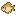 Create 36 tiny simple pixel-art icons of gold-brown carp...