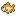 Create 36 tiny simple pixel-art icons of gold-brown carp...