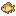 Create 36 tiny simple pixel-art icons of gold-brown carp...