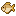 Create 36 tiny simple pixel-art icons of gold-brown carp...