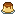 Create 36 tiny simple pixel-art icons of gold-brown carp...