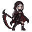 Keep the character's original design, outfit, weapon, pro...