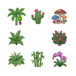 Eight plants of a southern Chinese village: a banana tree...
