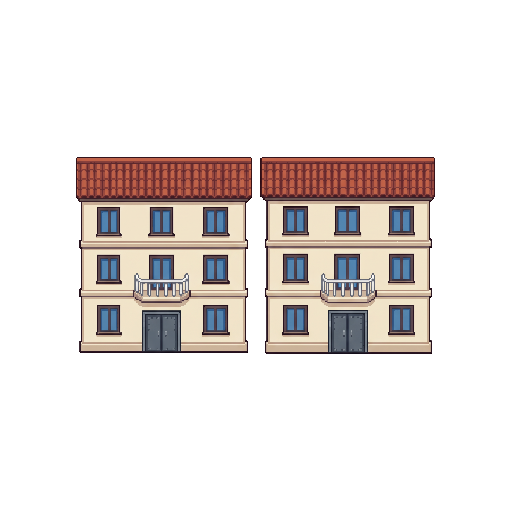 A three-storey self-built village house in Zhejiang, Chin...