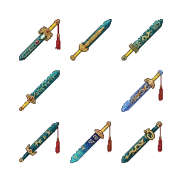 A majestic Chinese ancient sword skin, Cloisonné (enamel)...