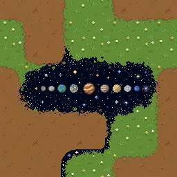 生成一排你星空的素材，有星星，有星球